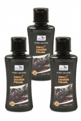 HIGH SHINE VINYL & LEATHER POLISH PACK OF 3